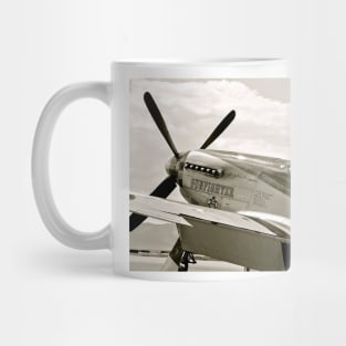 P-51 Mustang Fighter Plane Mug